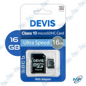 CARTE MEMOIRE DEVIS MICRO SD HCI 16GB