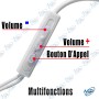 🎧Écouteurs Filaire Stéréo SUPER FDI - Anti-Bruit, Micro, 3.5mm