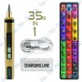 🌟Tournevis Électrique Rechargeable 35-en-1 | Réparation Smartphones & PC