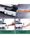 🛠️Support à roulettes réglable pour machine à laver/frigo | Mouvement 500 lbs