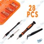 PACK DE TOURNEVIS DE PRECISION INTERCHANGEABLES 28 pcs