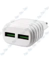 ⚡Chargeur Rapide BEBIBOS Double USB Secteur iPhone/iPad (Câble Inclus)