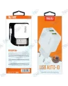 ⚡Chargeur Rapide Secteur MUJU Double USB Auto-ID 12W - iOS/Android