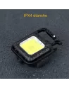 🔦 Mini Lampe Torche Porte-Clés COB 6W – Rechargeable USB, Magnétique & EDC