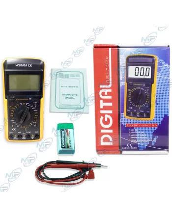 ⚡Multimètre Digital VC9205A | Mesure Précise et Polyvalente (AC/DC)