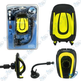 📱Support Téléphone Voiture Ventouse Flexible Universel | JS-010