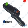 🚗 Transmetteur FM Bluetooth & Chargeur USB Voiture Rotatif 180°