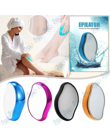 🩹Gomme Épilatoire Cristal Nano – Épilation Sans Douleur & Exfoliation