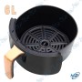 🍟Air Fryer HM Crest 6L XXL | 2400W, Écran Tactile LED | Cuisine Saine