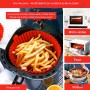 🍲Doublure en Silicone Réutilisable pour Air Fryer | Stop Salissures