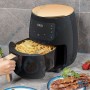 🍟Air Fryer HM Crest 6L XXL | 2400W, Écran Tactile LED | Cuisine Saine