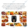 🍟Air Fryer HM Crest 6L XXL | 2400W, Écran Tactile LED | Cuisine Saine