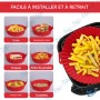 🍲Doublure en Silicone Réutilisable pour Air Fryer | Stop Salissures