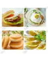 🍳Poêle Multi-Compartiments Anti-Adhésive | Petit Déjeuner Rapide & Sain