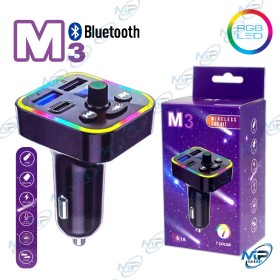 Transmetteur FM Bluetooth Voiture M3