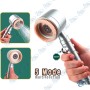 🛁Pommeau de Douche Turbo 5 Modes | Brosse Massage Chien | Filtre Eau | Stop Eau
