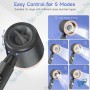 🛁Pommeau de Douche Turbo 5 Modes | Brosse Massage Chien | Filtre Eau | Stop Eau