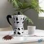 ☕Cafetière Italienne Moka "Vache" - Style Rétro, Capacité 3 ou 6 Tasses