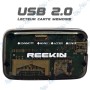 💻Lecteur Carte Mémoire USB 2.0 Reekin Hi-Speed – Multi-Slot "All In One"