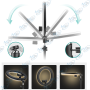 🌈Ring Light LED RGB 30cm avec Trépied 210cm Pro - Live & Vidéo