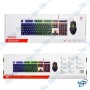 ⌨️🖱️ Clavier & Souris Gaming RGB KM-600 – Kit Semi-Mécanique Arabe/Français avec LED Multicolore