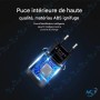 ⚡ MUJU Chargeur Secteur 3 Ports USB (QC 3.0) 18W – Kit Câble Micro USB