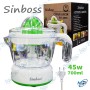 🍊Presse-Agrumes Électrique Sinboss 45W - 700ml, Anti-Goutte