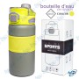 💧Gourde Sport Isotherme 600ml | Anti-fuite, Sans BPA, Hydratation Active