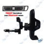🤳Support Téléphone Voiture 2-en-1 CZ-3115 : Fixation Ventouse & Grille d'Aération