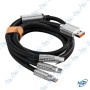 🚀Câble de Charge Rapide 3-en-1 Puissance Max 120W (6A) - Universel