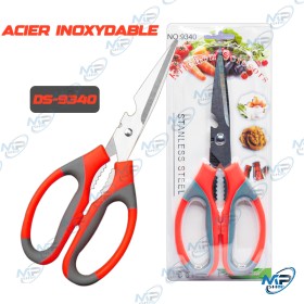 🔪Ciseaux Cuisine Inoxydable Pro 5-en-1 | Coupe Viande, Poisson, Noix, Ouvre-Bouteille