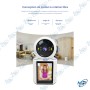 🖥️Caméra Appel Vidéo HD 1080P | Interphone Bidirectionnel | Surveillance Facile