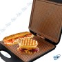 🍳Grill Panini & Sandwich Maker OK Silver Crest 1400W | Revêtement Antiadhésif