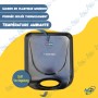 🍳Grill Panini & Sandwich Maker OK Silver Crest 1400W | Revêtement Antiadhésif