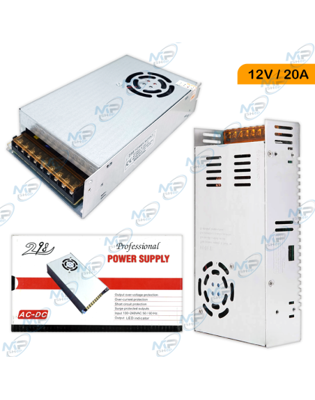 copy of TRANSFORMATEUR DE TENSION 12V-20.8A