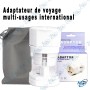 ✈️ Adaptateur de Voyage International Modulaire pour Plus de 150 Pays