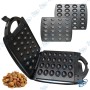 🔄Machine 3-en-1 Amouna 1400W - Gaufres, Croque-Monsieur, Noix Remplies