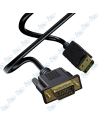 🖥️Câble Adaptateur DisplayPort vers VGA 1.8m – Full HD 1080p