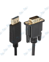 🖥️Câble Adaptateur DisplayPort vers VGA 1.8m – Full HD 1080p