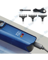 🔋Tondeuse de Précision HTC AT-588 : Turbo, Lame Acier Inox, USB Type-C