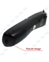 🔋 Tondeuse HTC AT-129C : 100% Étanche, Lame Acier Inoxydable, USB Charge