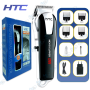 ✂️Tondeuse HTC CT-8088 Sans Fil : $180$ Min Autonomie, Lames Acier, Écran LED
