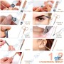 ✂️Kit Manucure Professionnel 18-en-1 – Voyage, Pédicure, Soins