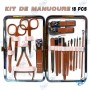 ✂️Kit Manucure Professionnel 18-en-1 – Voyage, Pédicure, Soins