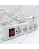 copy of MULTIPRISES 4 PORTS AVEC interrupteur - 1.5M -