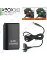 🎮Batterie 4800mAh XBOX 360 | Kit Play & Charge Sans Fil