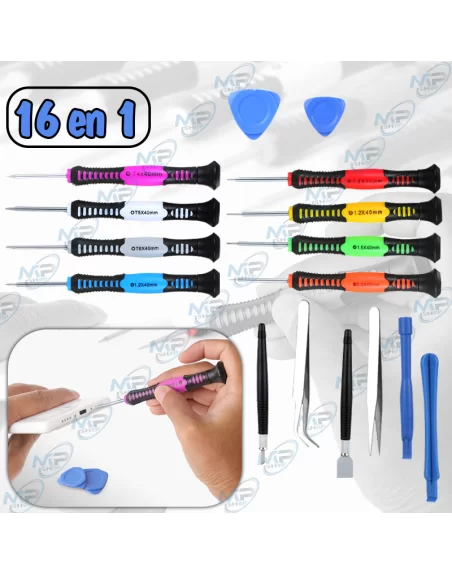copy of OUTILS POUR REPARATION SMARTPHONE 16 PCS