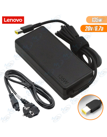 CHARGEUR PC PORTABLE LENOVO 20V 6.7A 135W