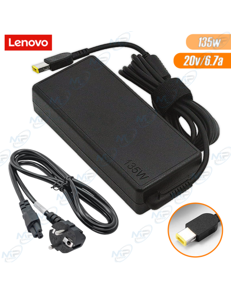 copy of CHARGEUR PC PORTABLE LENOVO 20V 6.7A 135W