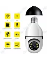 📸Caméra Ampoule Wi-Fi 360° HD | Installation E27 Facile | Détection Mouvement